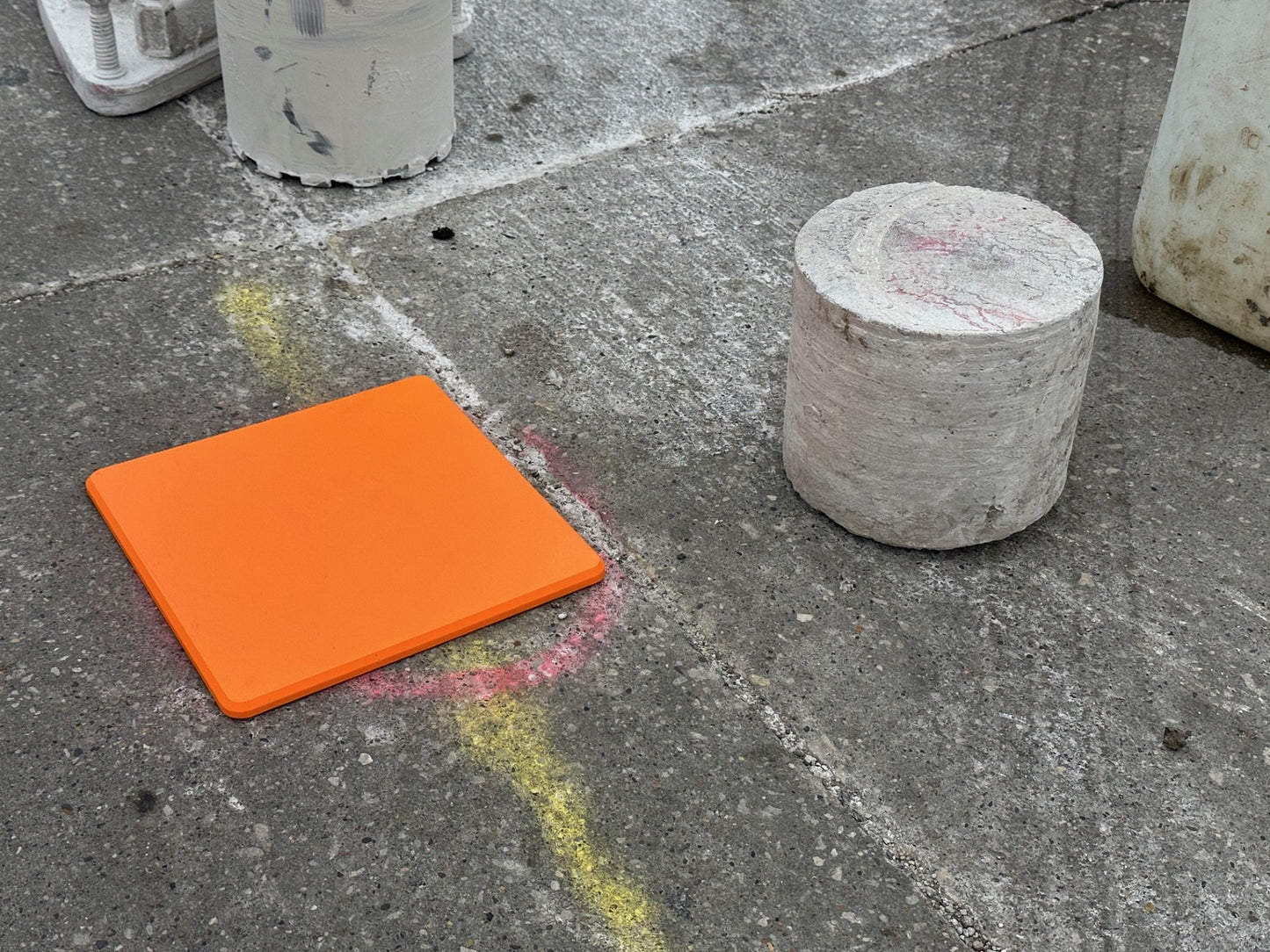 Corx 8" Core Plate Hole Cover