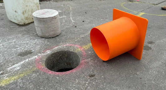 Uncovered Core Hole Plug